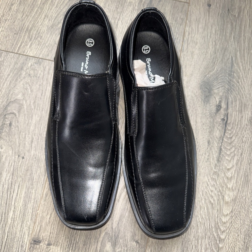 Bruno Marc Cambridge-05 Loafers Dress Men's Slip On Shoes Size‎ 8.5 M, Black